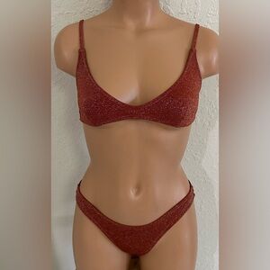 Triangl MAIA scoop bikini set in nusa sparkle